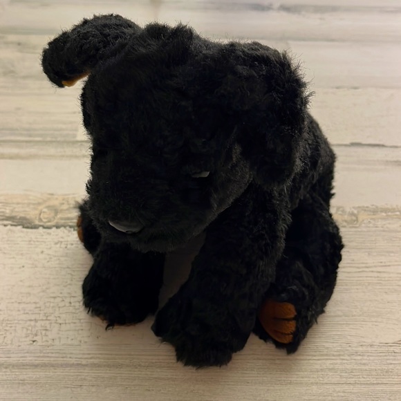 🎁 Vintage 1996 Ty Classic “Pepper” Puppy, Plush Beanie Baby with Brown Feet - Picture 2 of 5